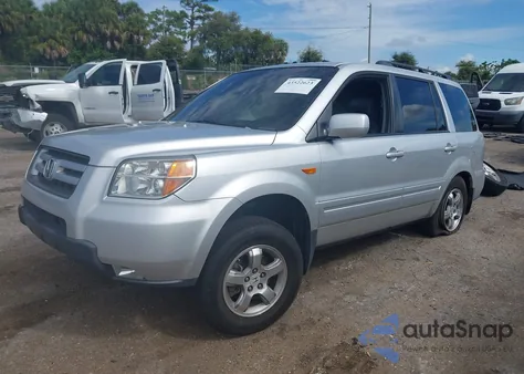 2007 Honda Pilot Ex-L z USA, uszkodzony, nr VIN 5FNYF28587B046863